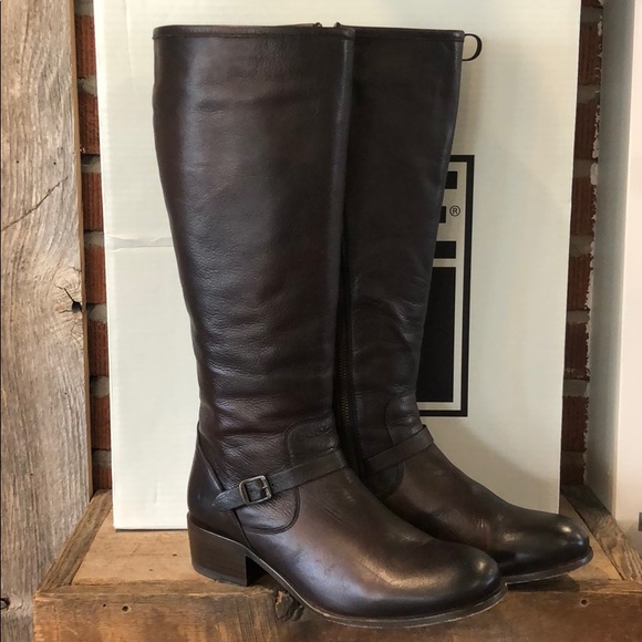 Frye Shoes - Frye Lynn strap tall boot